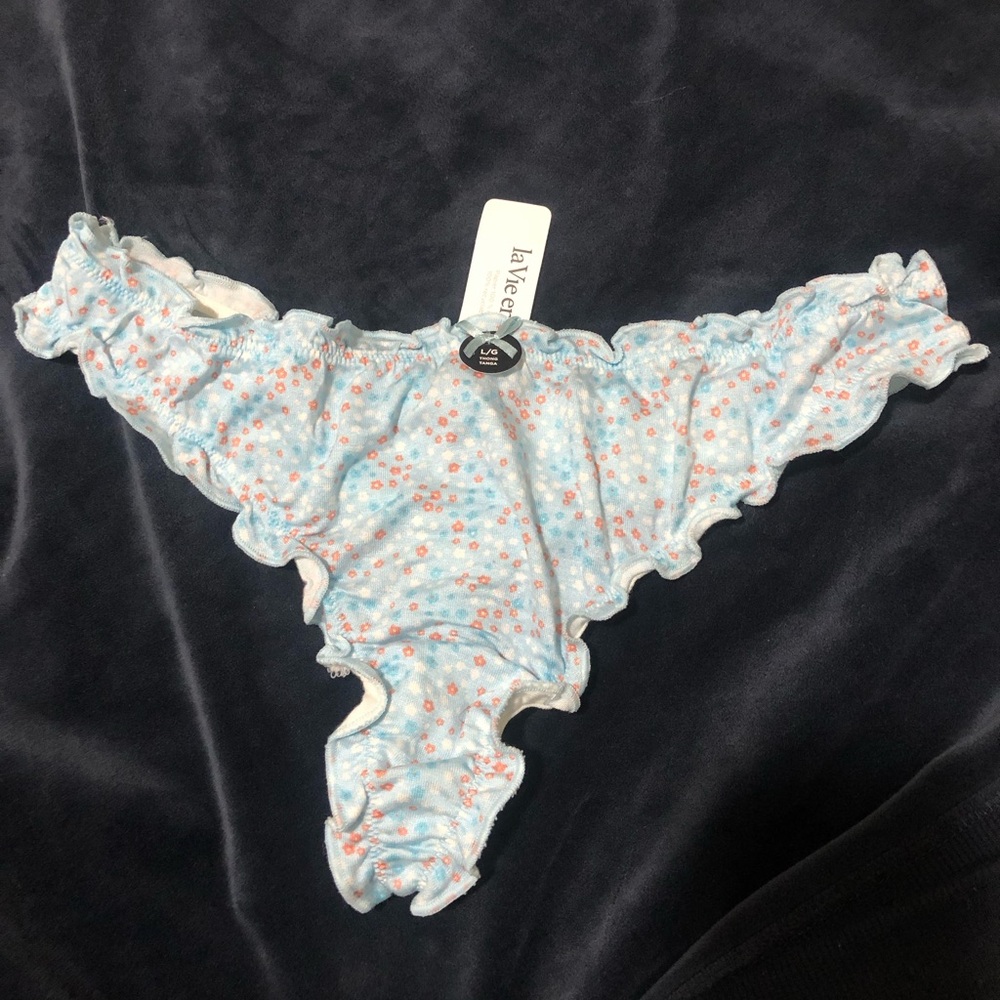 La Vie en Rose Women's Floral Print Bikini Panties